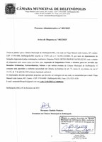 Processo Administrativo n.º 002/2025